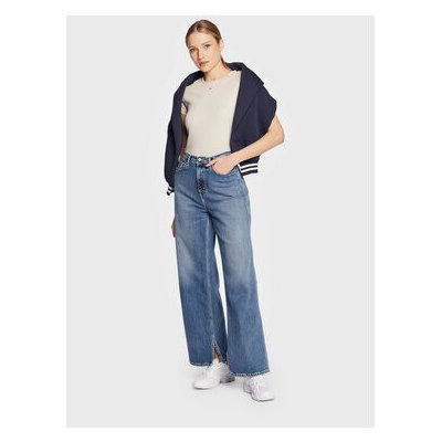 Tommy Jeans Jeansy Claire DW0DW14820 modré Relaxed Fit