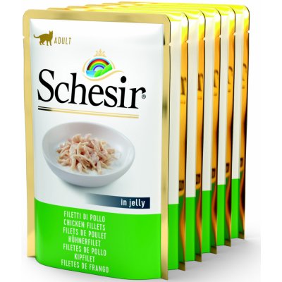 Schesir Cat Adult Monoprot. kuřecí filé 6 x 85 g