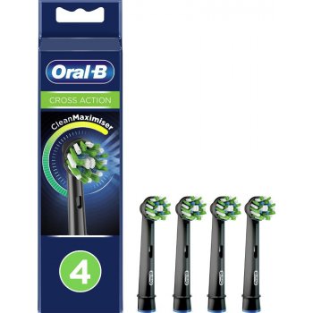 Oral-B Cross Action Black 4 ks