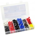 Sada izolovaných kabelových dutinek GEKO, 1200ks G03603 – Zboží Dáma