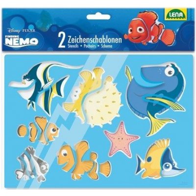 Disney kreslící šablony Nemo 2ks v sáčku – Zboží Mobilmania