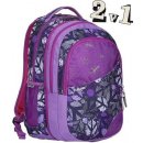Školní batoh Explore batoh 2v1 Daniel Peace Purple