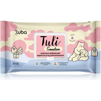 Luba Tuli Sensitive dětské jemné vlhčené ubrousky 54 ks – Hledejceny.cz