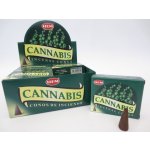 Hem Vonné kužely Cannabis 10 ks – Zboží Dáma