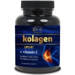 4Slim Mořský hydrolyzovaný kolagen + vitamin C 90 kapslí