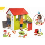 Smoby set domeček Pretty Nature a Écoiffier kuchyňské spotřebiče Chef 810702-21 – Zboží Dáma