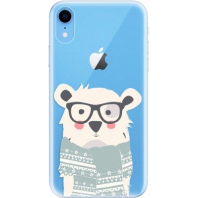 iSaprio Bear with Scarf Apple iPhone Xr