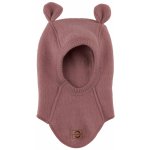MIKK-LINE Merino kukla dětská s oušky růžová – Zboží Dáma