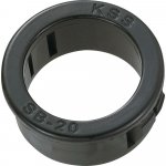 TRU COMPONENTS TC-SBR22203 kabelová průchodka Průměr svorky (max.) 17.5 mm Tloušťka montážní desky (max.) 3.2 mm polyami – Sleviste.cz