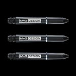 Signature Winmau MvG Design Black & Silver Short Shaft – Zboží Dáma