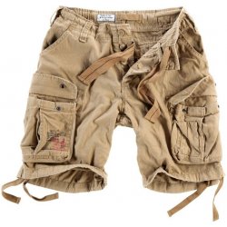kraťasy Surplus Xylontum vintage shorts béžové