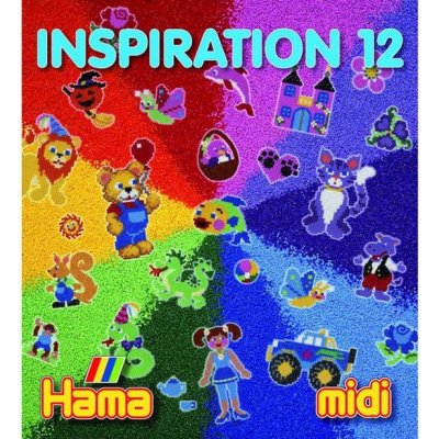HAMA HAMA H399-12 Hama zažehlovací korálky Inspirativní knížka 2 - MIDI – Zbozi.Blesk.cz