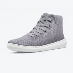 Skinners Globetrotter High Top Cloud Grey české barefoot tenisky – Sleviste.cz