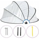 vidaXL Kopule na bazén kulatá 315 x 158 cm PVC – Zboží Dáma