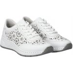 Rieker N6506-80 bílá – Zboží Dáma