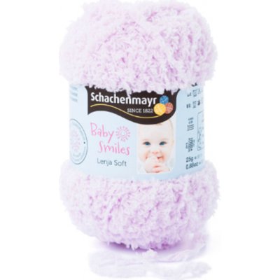 Schachenmayr BABY SMILES - LENJA soft - DĚTSKÁ, polyester Baby smiles - lenja soft: 01034 Lila – Hledejceny.cz