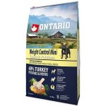 Ontario Mini Weight Control Turkey & Potatoes 6,5 kg – Zbozi.Blesk.cz