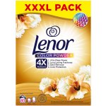 Lenor Prací prášek Vanilla Orchid & Golden Amber Color 4,4 kg 80 PD – Zboží Dáma
