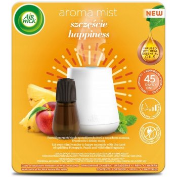 Air Wick Aroma vaporizér strojek a náplň Šťastné chvilky 20 ml