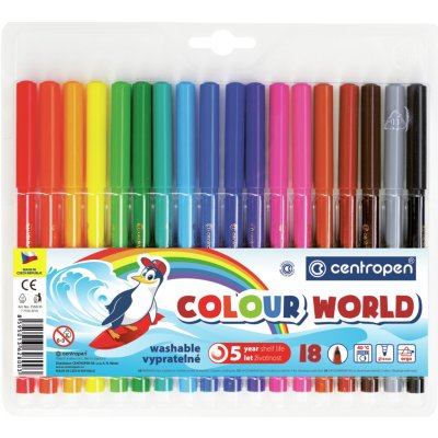 Centropen Colour World 7550 6 ks – Zboží Živě