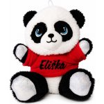 MikroTrading panda s barevným tričkem a jménem Tričko se jménem: Eliška červená 17 cm – Hledejceny.cz