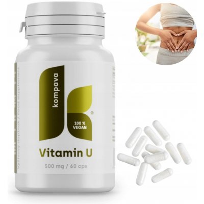 Kompava Vitamín U 500 mg 60 kapslí