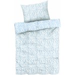 Livarno Home povlečení z mikrovláknitého saténu modrá 140x200 70x90 – Zboží Dáma