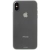 Pouzdro a kryt na mobilní telefon Apple Pouzdro AppleMix Apple iPhone X - ochrana čočky - ultratenké - plastové - šedé