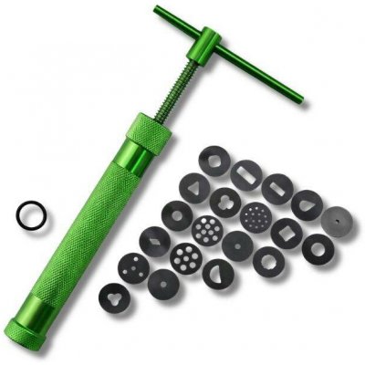 Dortisimo Kovový extruder na těsto a náplně (+20 ks nástavců) – Hledejceny.cz