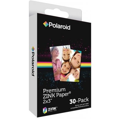 Polaroid Zink Premium 2x3, 30ks – Zboží Mobilmania