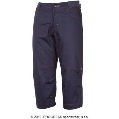 Progress Dámské 3/4 outdoorové kalhoty PROGRESS Paprica 3Q tm.modrá – Zboží Mobilmania