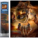 Norimpex Diamantové malování Lapač snů s vlky 30 x 40 cm – Sleviste.cz