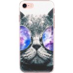 Pouzdro iSaprio Galaxy Cat iPhone 7 – Zboží Mobilmania