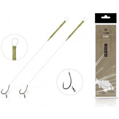 Delphin Návazec TheEND D-Rig 20 cm 17 lb 2 ks - 4 – Hledejceny.cz