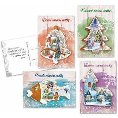 ARGUS Vánoční pohlednice 06110288-c – Zboží Dáma