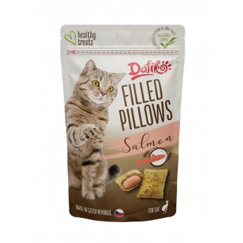 Dafiko Filled Pillows with Salmon for Cats 40 g