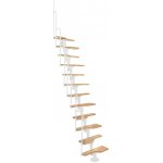 Minka STAIRS modulové schodiště Twister buk/bílá, 293,8 cm – Hledejceny.cz