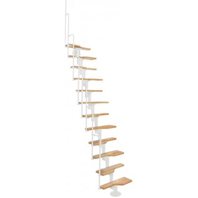 Minka STAIRS modulové schodiště Twister buk/bílá, 293,8 cm – Hledejceny.cz