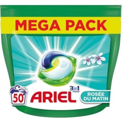 Ariel gelové kapsle 3v1 Ranní rosa universal 50 PD 1,025 kg – Zboží Mobilmania
