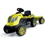 SMOBY 710111 Šlapací traktor FARMER XL GREEN s vlekem Zelená – Zboží Dáma