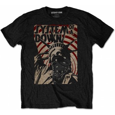 System Of A Down tričko Liberty Bandit Black