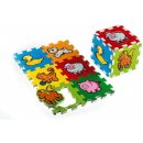 Teddies puzzle Moje první zvířátka 15x15x1 2cm MPZ 6 ks