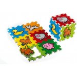 Teddies puzzle Moje první zvířátka 15x15x1 2cm MPZ 6 ks – Zbozi.Blesk.cz