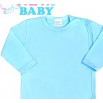 Kojenecké body celorozepínací New Baby Classic modré – Zboží Dáma