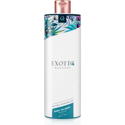 Tělový olej Exotiq Body to body Neutral 500 ml – Zboží Dáma