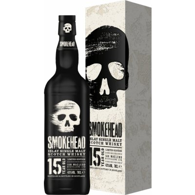 Smokehead 15y 43% 0,7 l (karton) – Hledejceny.cz