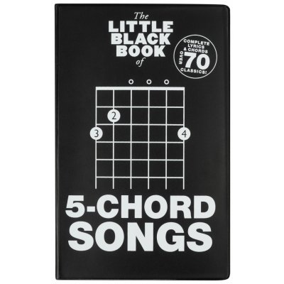 The Little Black Book Of 5-Chord Songs akordy na kytaru texty písní – Zbozi.Blesk.cz