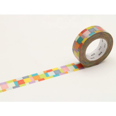 MT masking tape vzorovaná mosaic bright – Sleviste.cz