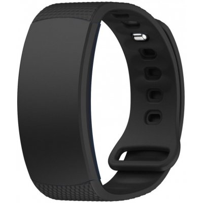 Eses - Silikonový řemínek černý ve velikosti S pro Samsung Gear Fit 2 1530000737