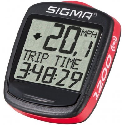 GPS navigace Sigma BASELINE 1200 WL černo/červený (01960)